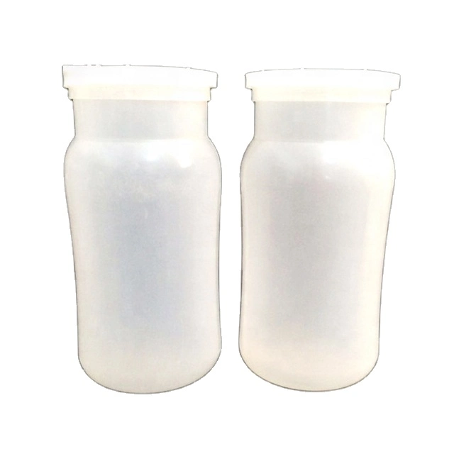 Satrise Best Price White PP Plastic Mushroom Growing Bottles for Mushroom Cultivation