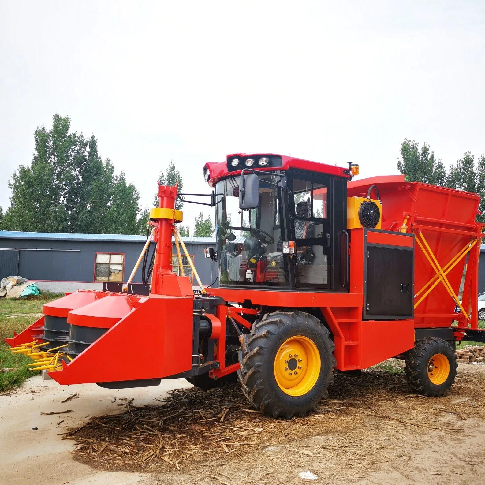 Qsz 2400 Combine Harvester Farm Machinery