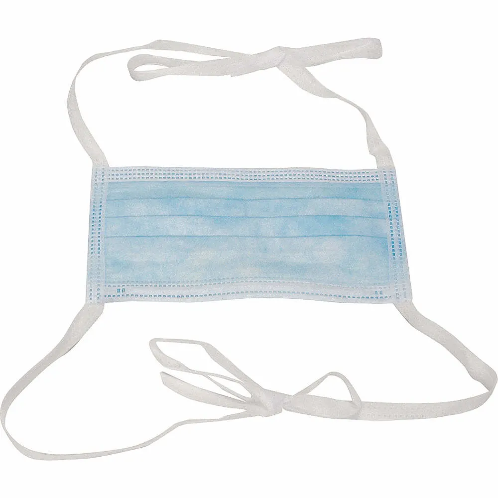 3 Layer Disposable Procedure Surgical Masks Skin Friendly with High Density Filter Paper