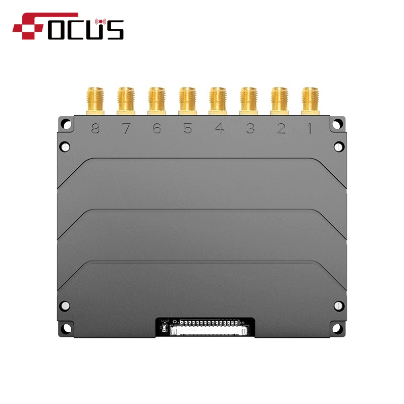 Module principal de lecteur RFID UHF 860 à 960 MHz avec huit ports d'antenne