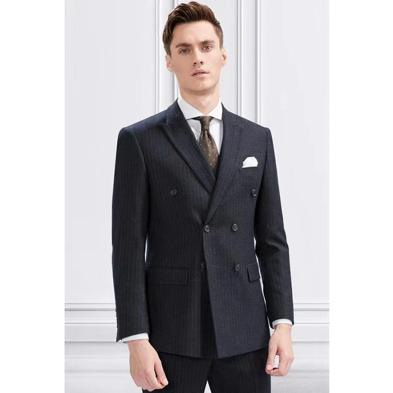 Goods in Stock Stitching Color Men Suits for Office Wedding & Party Wear/Haute Couture Suit High quality/High cost performance  New Arrivel Suit Made in China