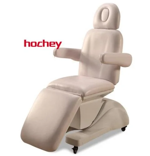 Médico de hochey precio de fábrica de muebles de salón blanco de Venta caliente con auricular ajustable con cable eléctrico de respaldo de cama de belleza spa