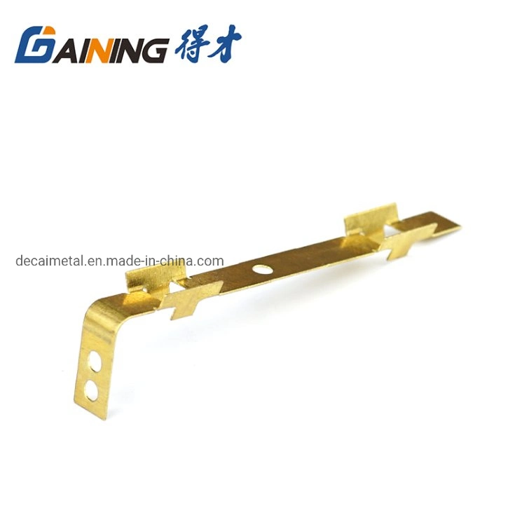 Professional Manufacture Stamping Parts Brass Battery Terminal Connector