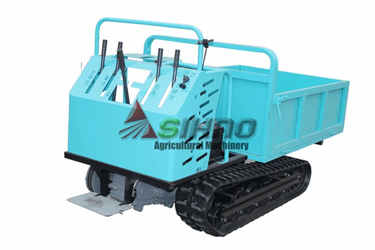 Wholesale Customized Good Quality 1.5ton Dumper Mini Small Walking Crawler Transport Vehicle