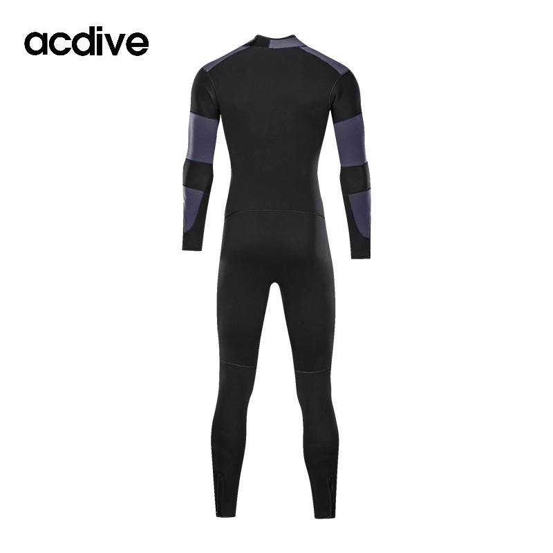 Customized Professional Surfing Diving Swimming 5mm Slant Zip Stretchy Neoprene Wetsuit