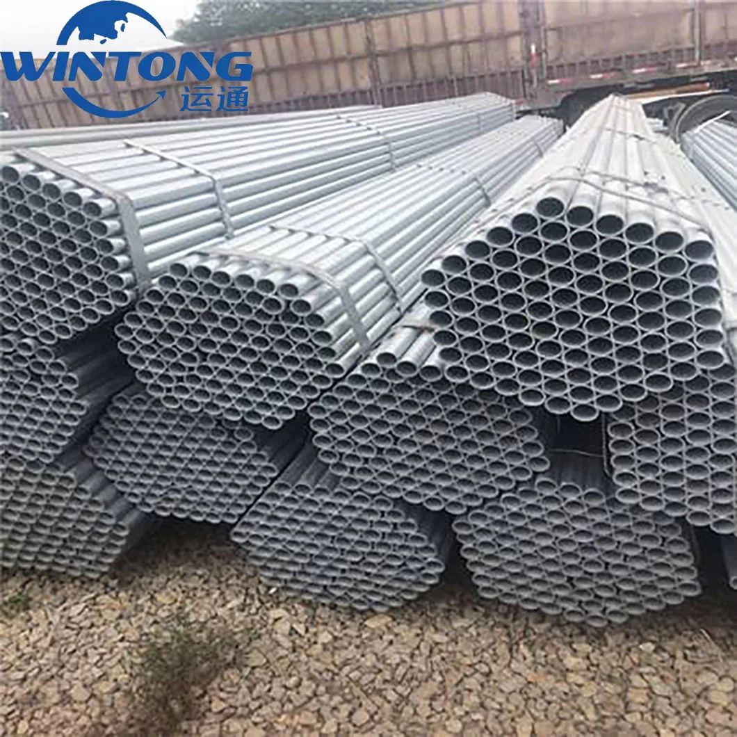 Hot Rolling Cold Drawn Carbon Galvanized Round Steel Pipe