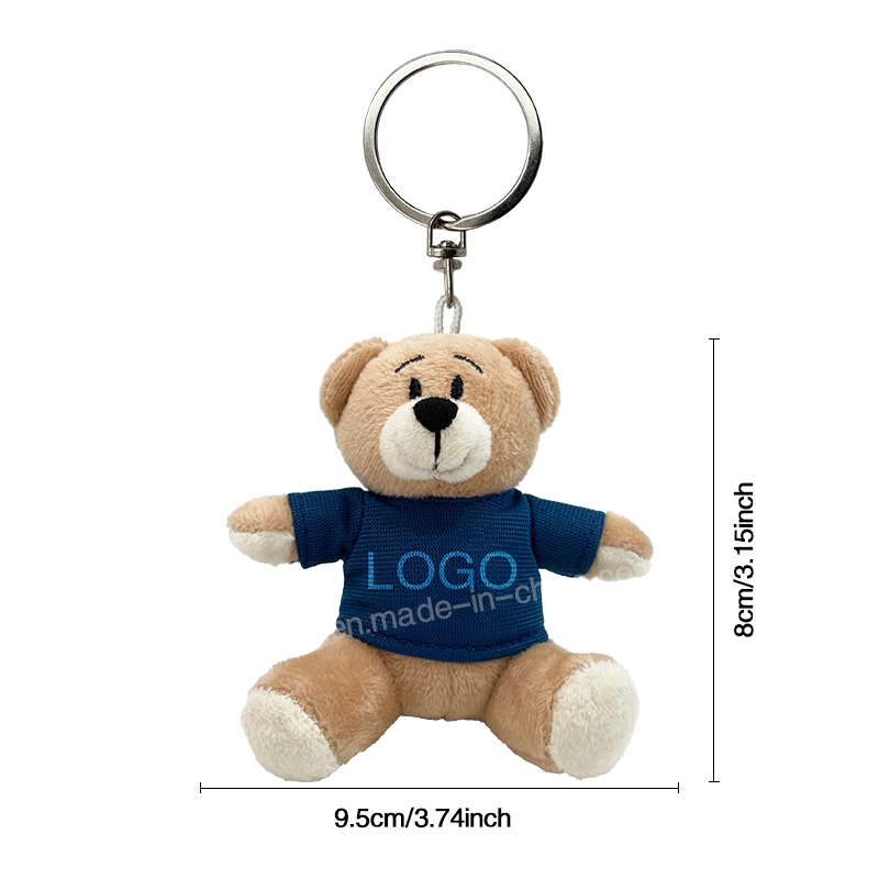 2023 New Plush Animals Keychains &Customize Stuffed & Business Gift Plush Toys Keychain