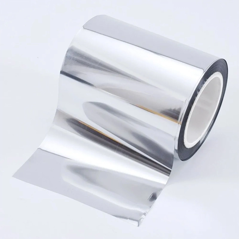 Factory Price 12u Aluminum Metallized Pet Film Silver Color for Packaging Film