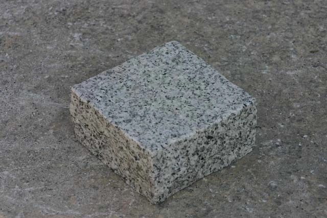 Cubo de piedra de granito chino barato Cortada adoquines para ajardinar