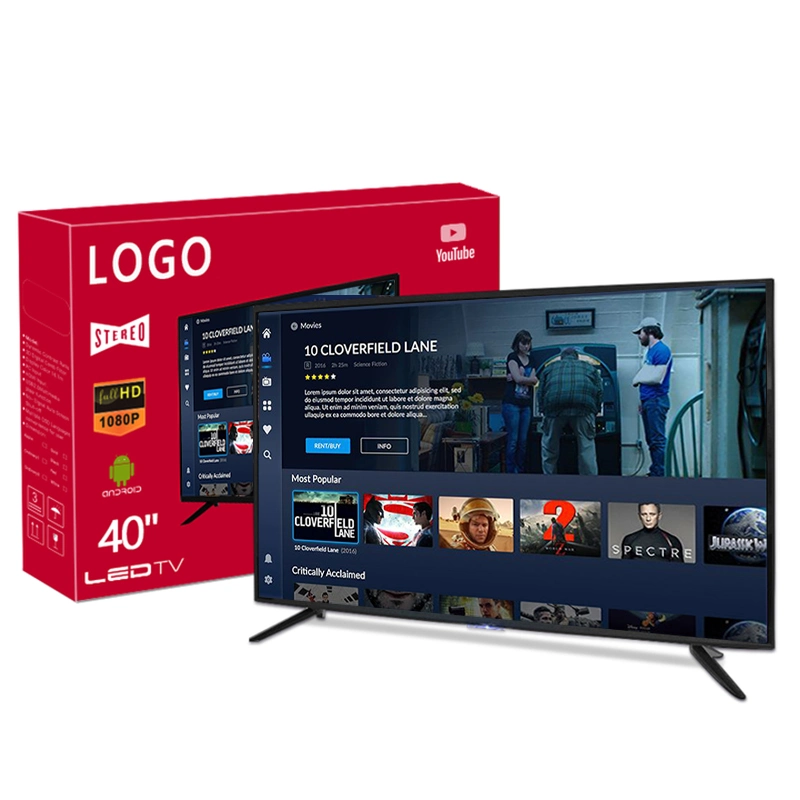 65-Zoll-Smart-TV 4K Ultra HD LED Curved Big Bildschirm WiFi Inteligentes Fernsehen