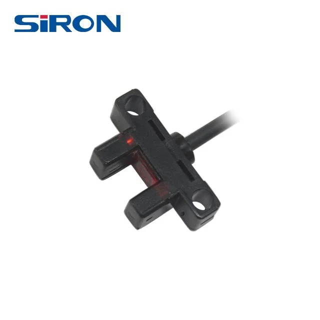 Siron K016-A4 R Résistance aux vibrations de type IP66 DC 4fil 6 mm de l'emplacement du contacteur de capteur optique du capteur de la fente avec témoin