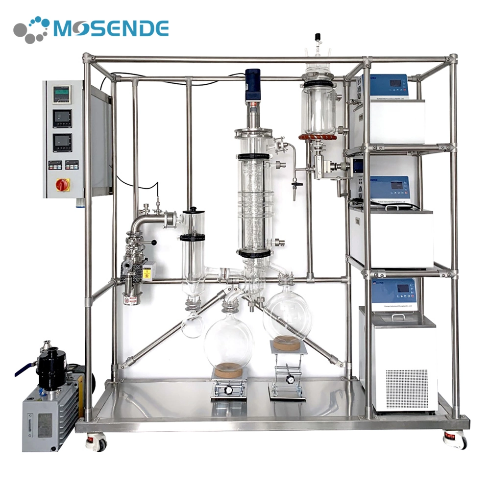 El equipo de destilación molecular fracción producción experimental de destilación molecular