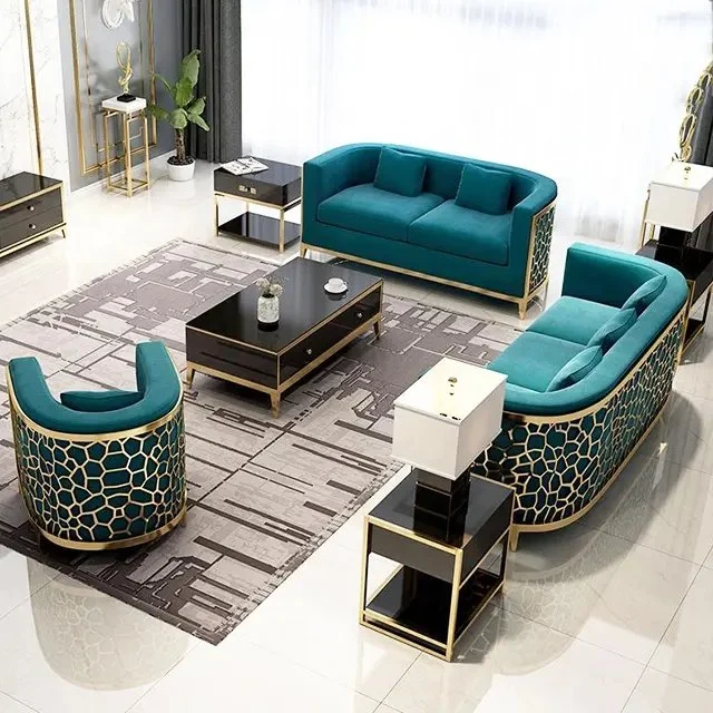 Conception moderne de la table de coupe la salle de séjour un canapé-meubles