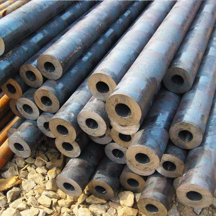 DIN Standard St35, St37, St45, St52, St57 Weld Sml Steel Pipes