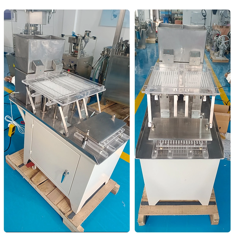 Tianhe Hlt-187 Semi Auto Capsule Filling Machine Vitamin Capsule Filling Equipment