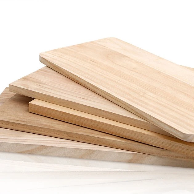 Top Quality Solid Wood Paulownia Edge Glued Board for Coffin Packaging Box Furniture