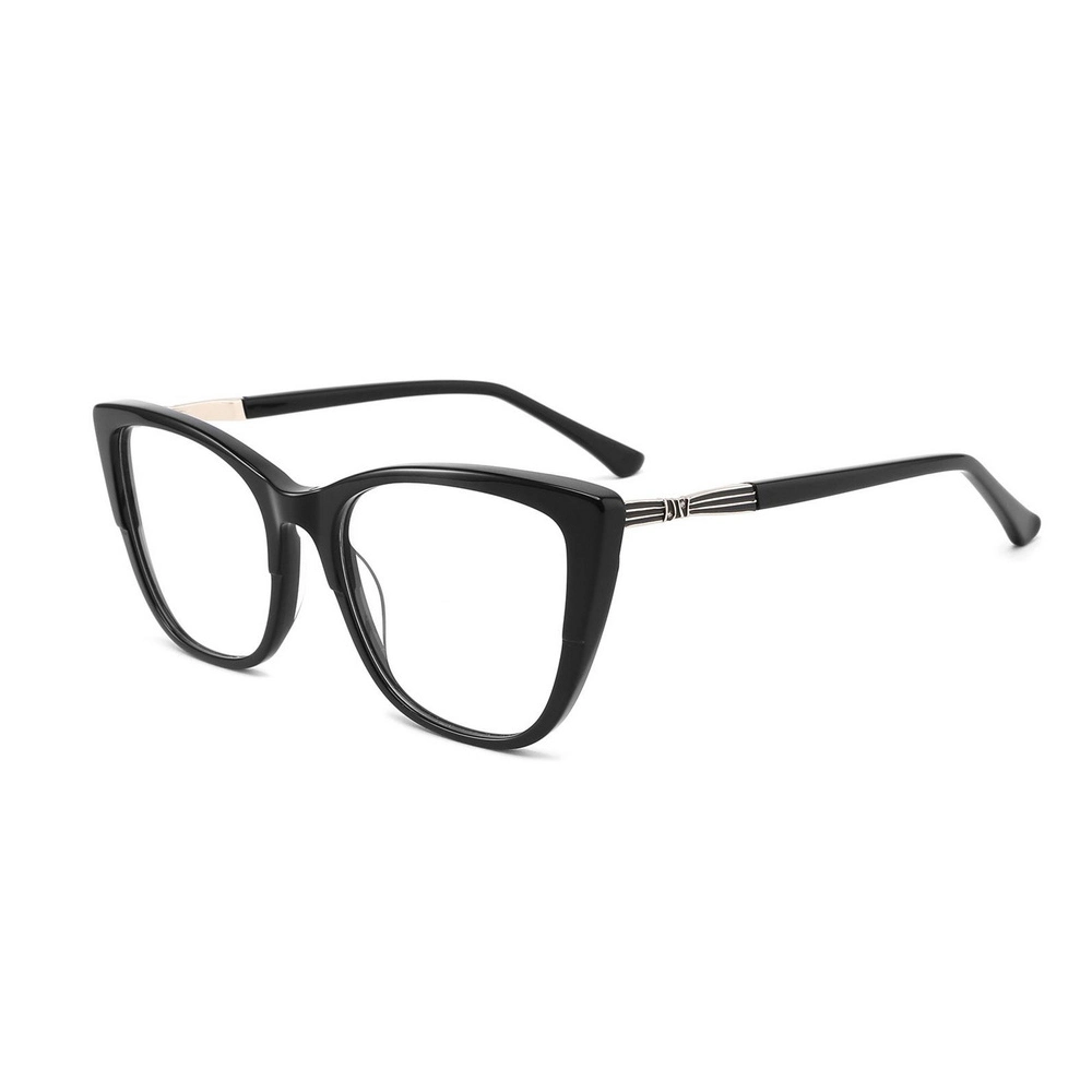 Cool Fluorescent Color Double Color Women Optical Eyeglasses Acetate Frame Eyeweares