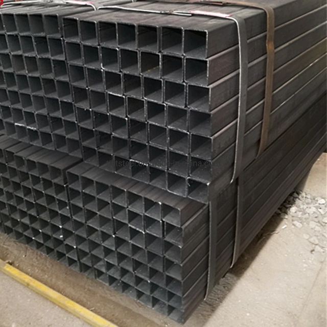 ASTM A500 En10219 Structure Profile S235 S355 St37 St52 Ms Steel Square Tube Gate Design Rhs Shs Hollow Section Rectangular Carbon Steel Square Pipe