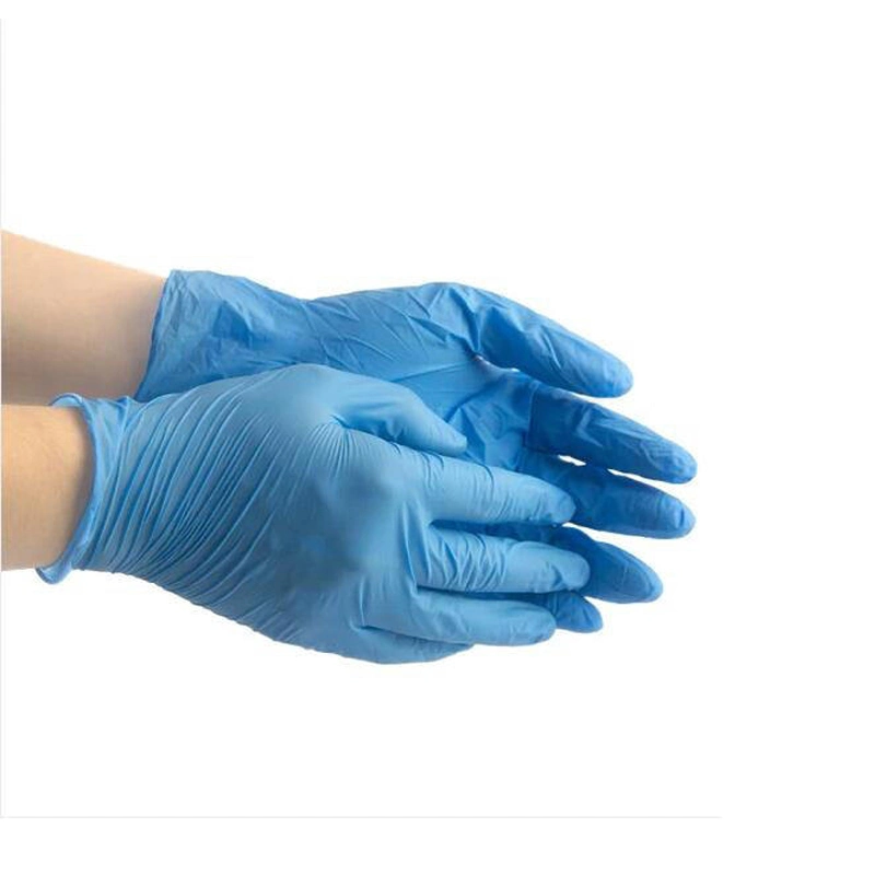 Waterproof Touch Screen Nitrile Gloves Powder Free Single Use Exam Glove