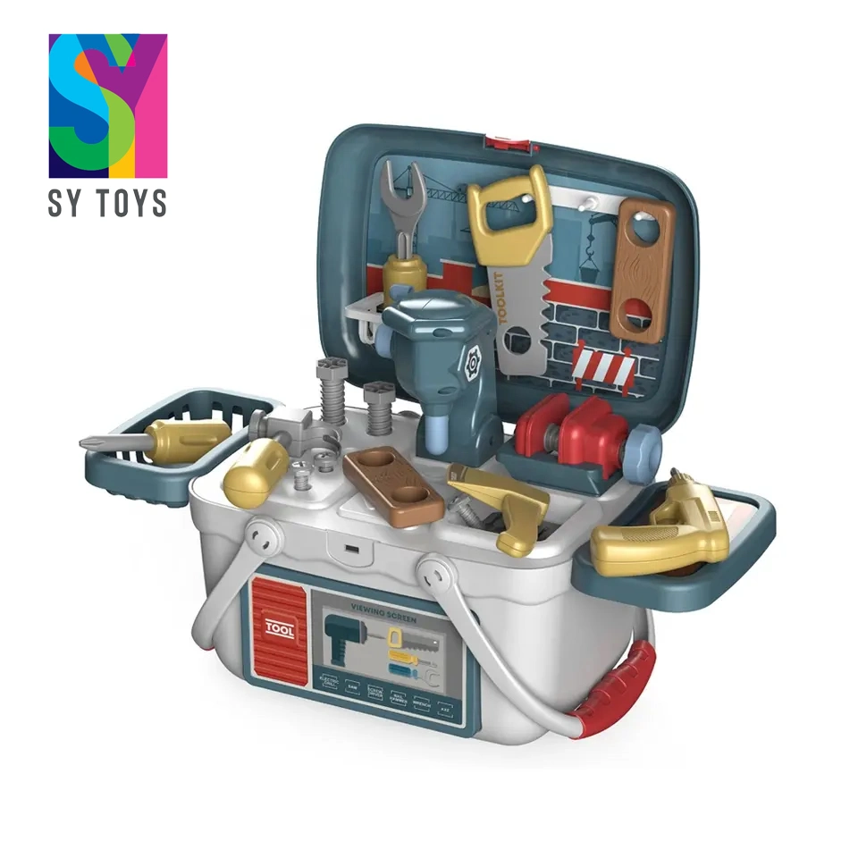 Sy Battery Operated Education Pretend Play Wholesale/Supplier Tool Box Toys for Child