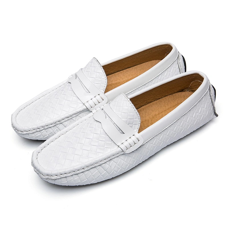 2019 China's Latest Wholesale/Supplier Large Number of Men's Woven Leather Shoes, Business Office