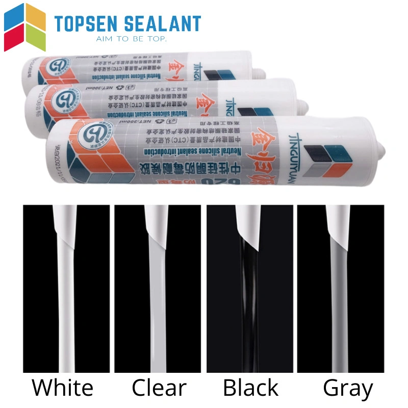 Window and Door Silicone Adhesive Sealant Oxime Type Weatherproof Cartridge Neutral Cure Adhesive Sealant