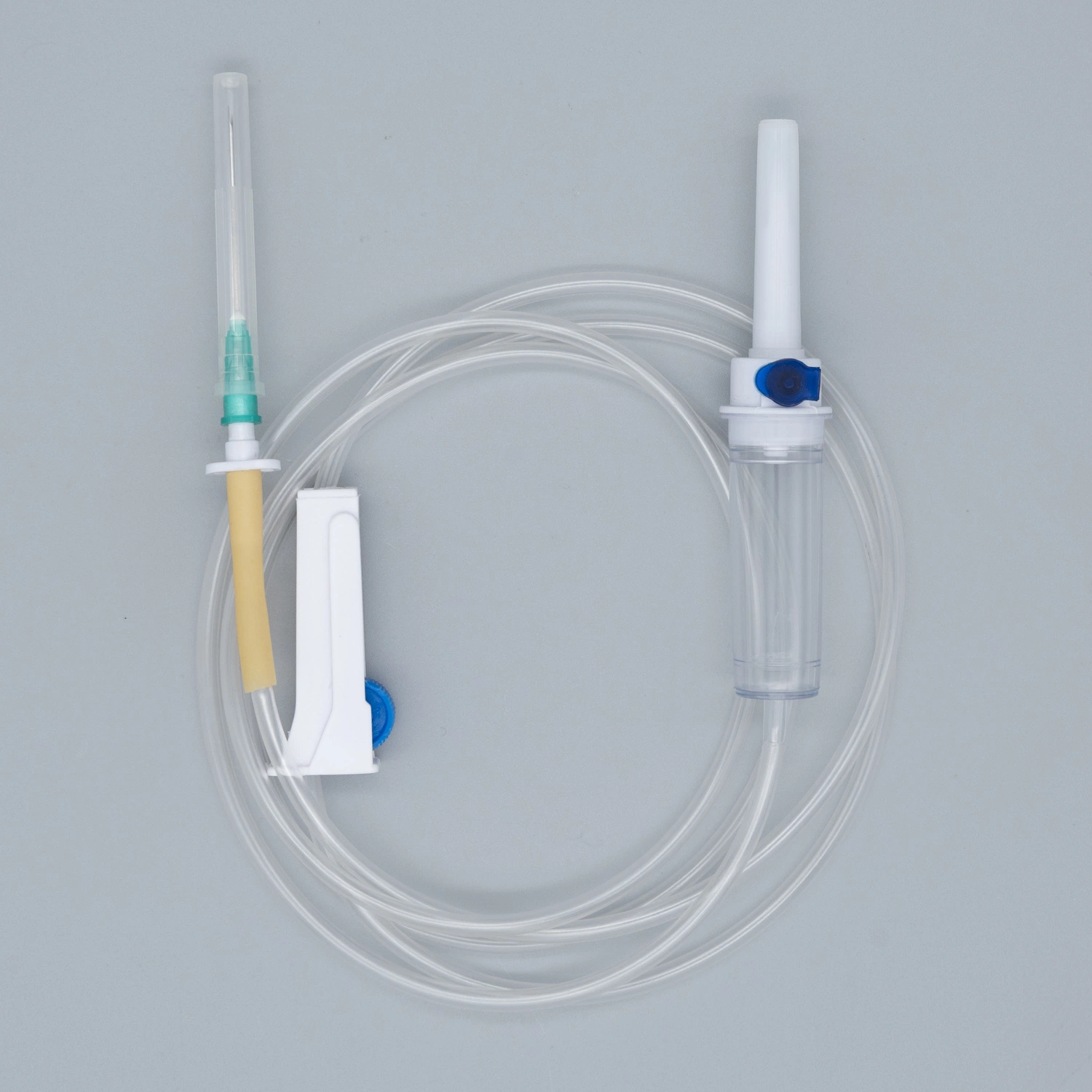 Disposable IV Infusion Set Giving with Syringe Needle Ce ISO Steril Medical Instrument