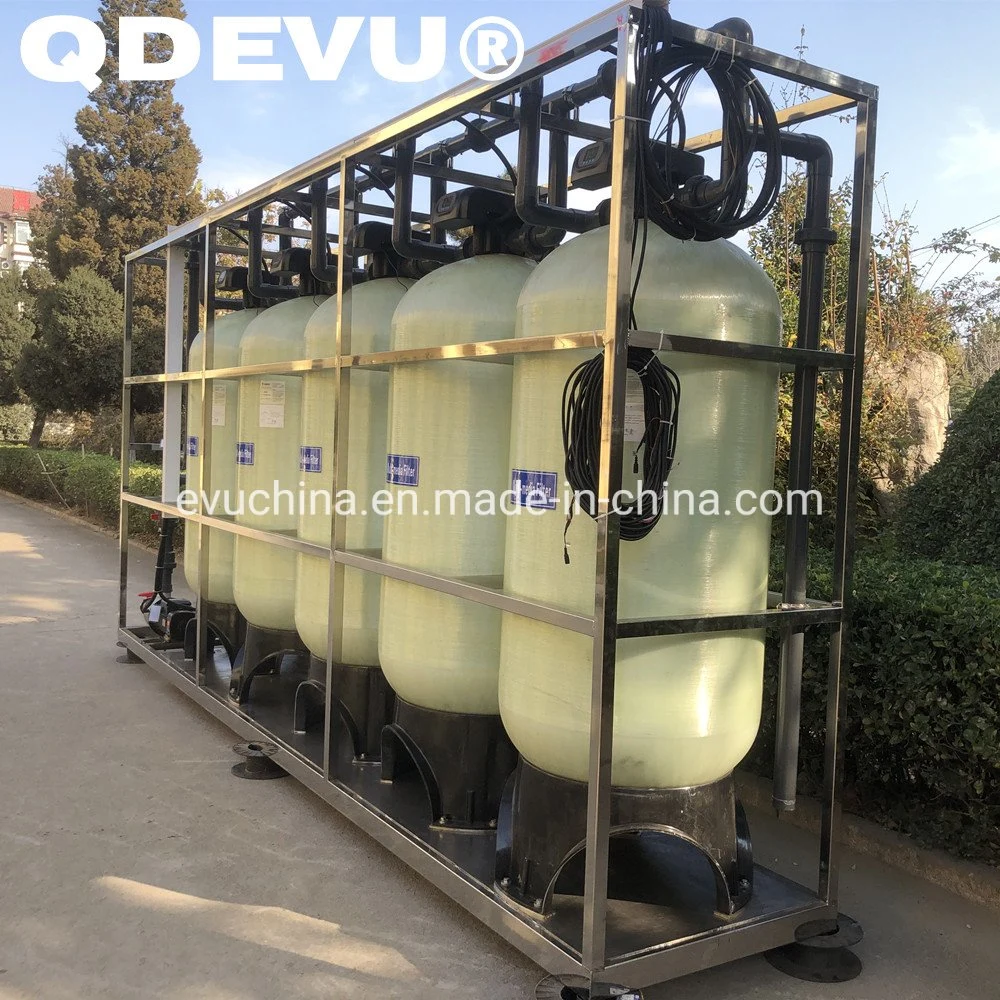 Petrochemical Industry Water Purification/Filtration Treatment Plant Multi-Media Backwash Water Filter and Softener Multimedia Sand/Active Carbon Filter