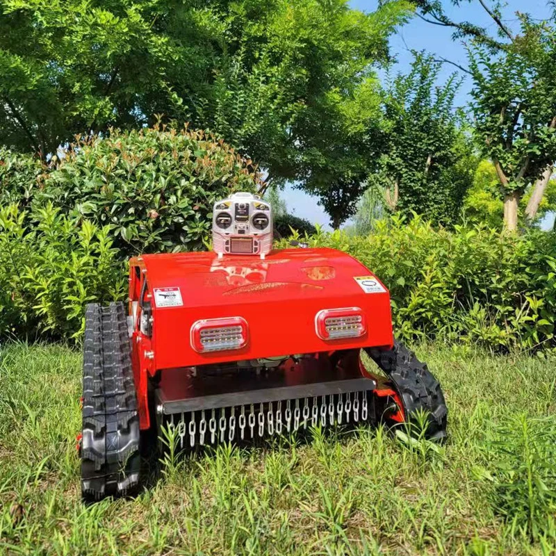 Control remoto de la gasolina Mini Robot Cortacésped Cortacésped