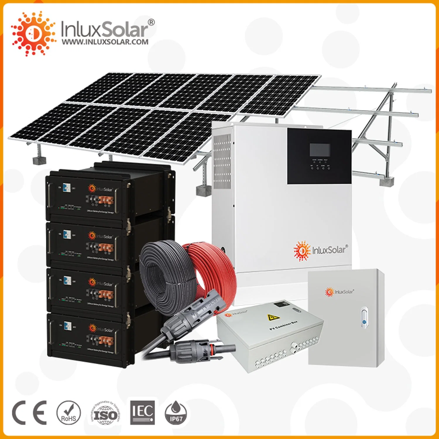 Best Price Industrial 20kw 25kw Solar Panel System for Factory Connect to Grid