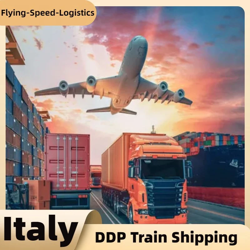 DDP Train Freight Shipping Agent Shipping Cargo to Italy Freight Forwarder