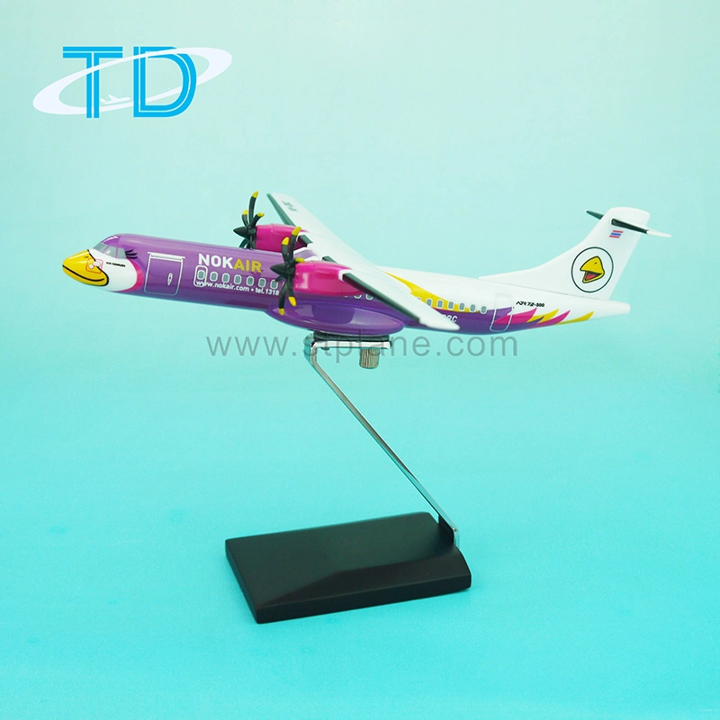 Nok Air Atr72-500 1: 150 18cm Resin Passenger Model Airplane