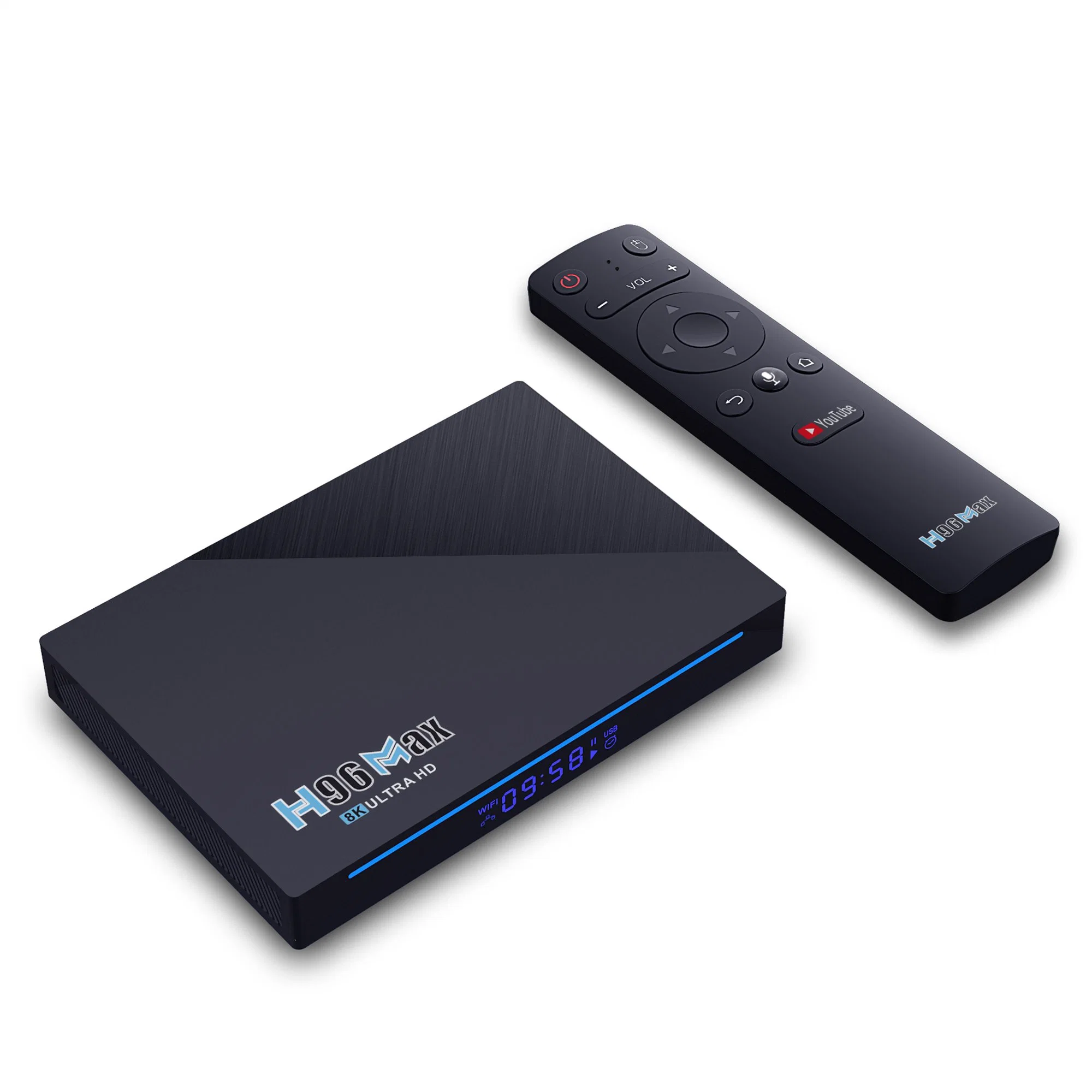 H96max Rk3566 Android 11.0 2.4G&5g WiFi Media Player Set TV Box