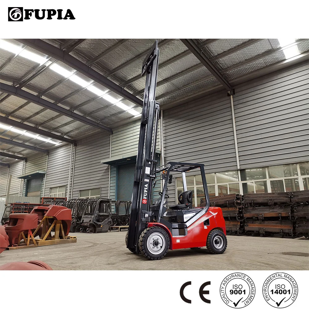 Factory Wholesale/Supplier Engine Motor Powered Lift Trucks 1.5 Ton-5 Ton Diesel Forklift for Sale