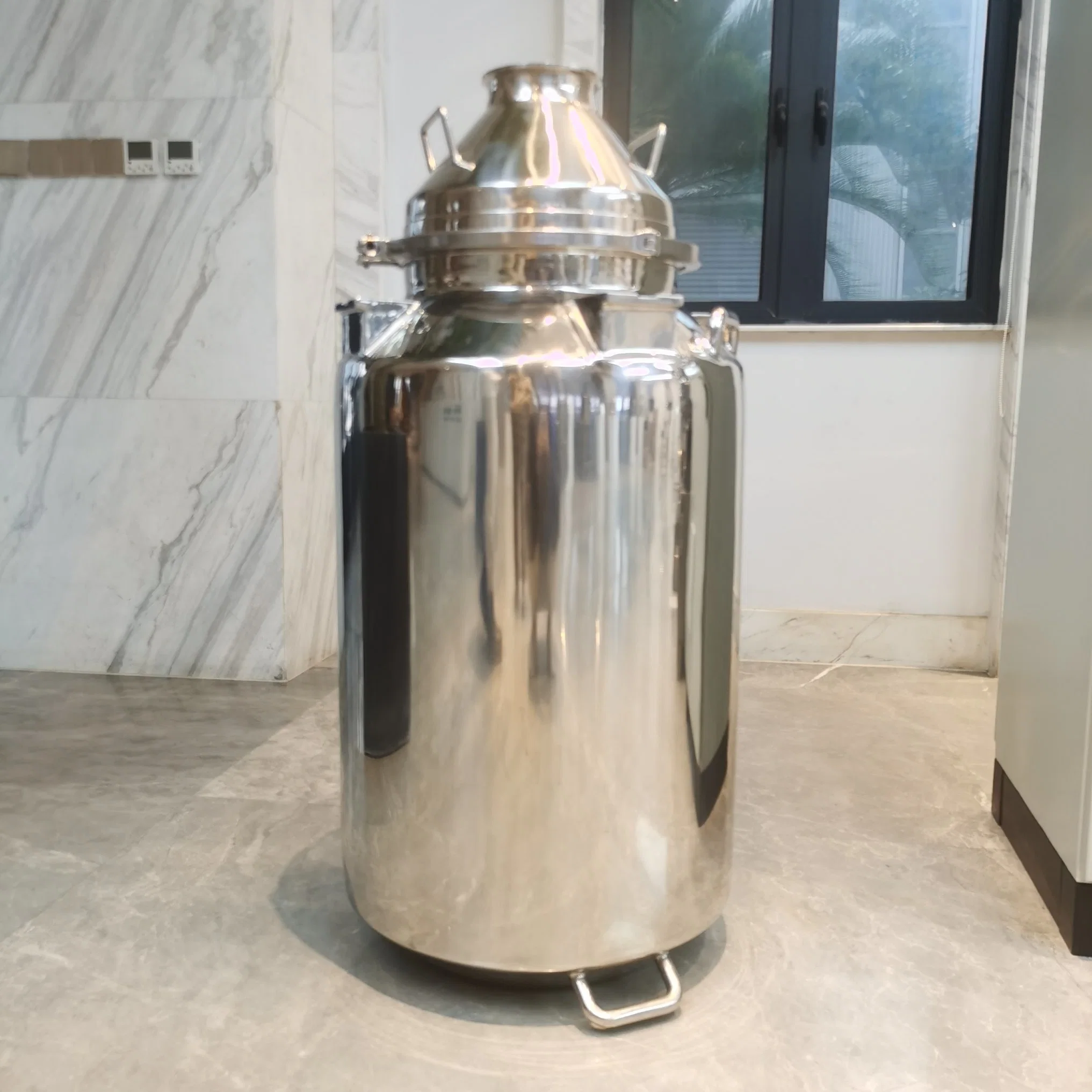 Sanitary Food Type Stainless Steel Milk Cooling Storage Tank