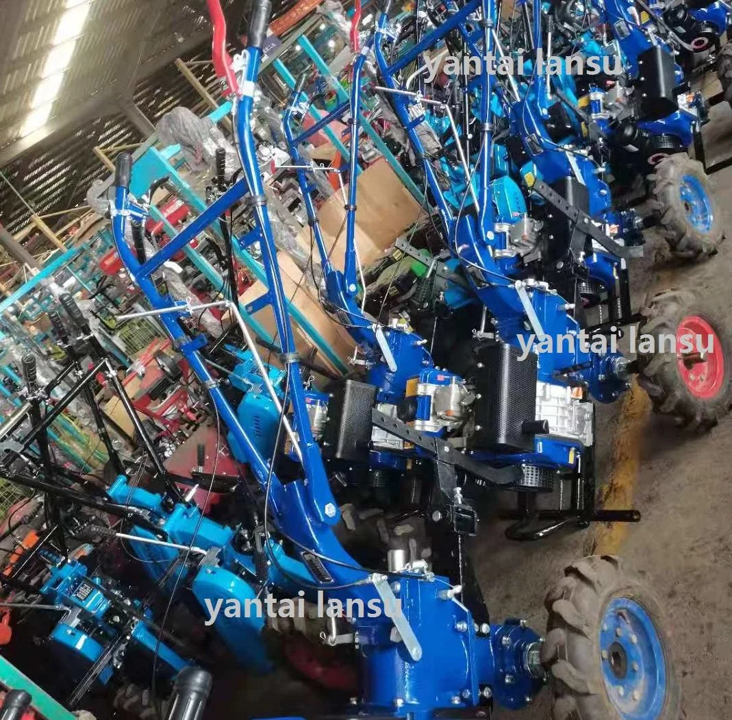 Factory Manufacturer Rotary Tiller CE ISO Approval Rice Harvester Mini Tiller