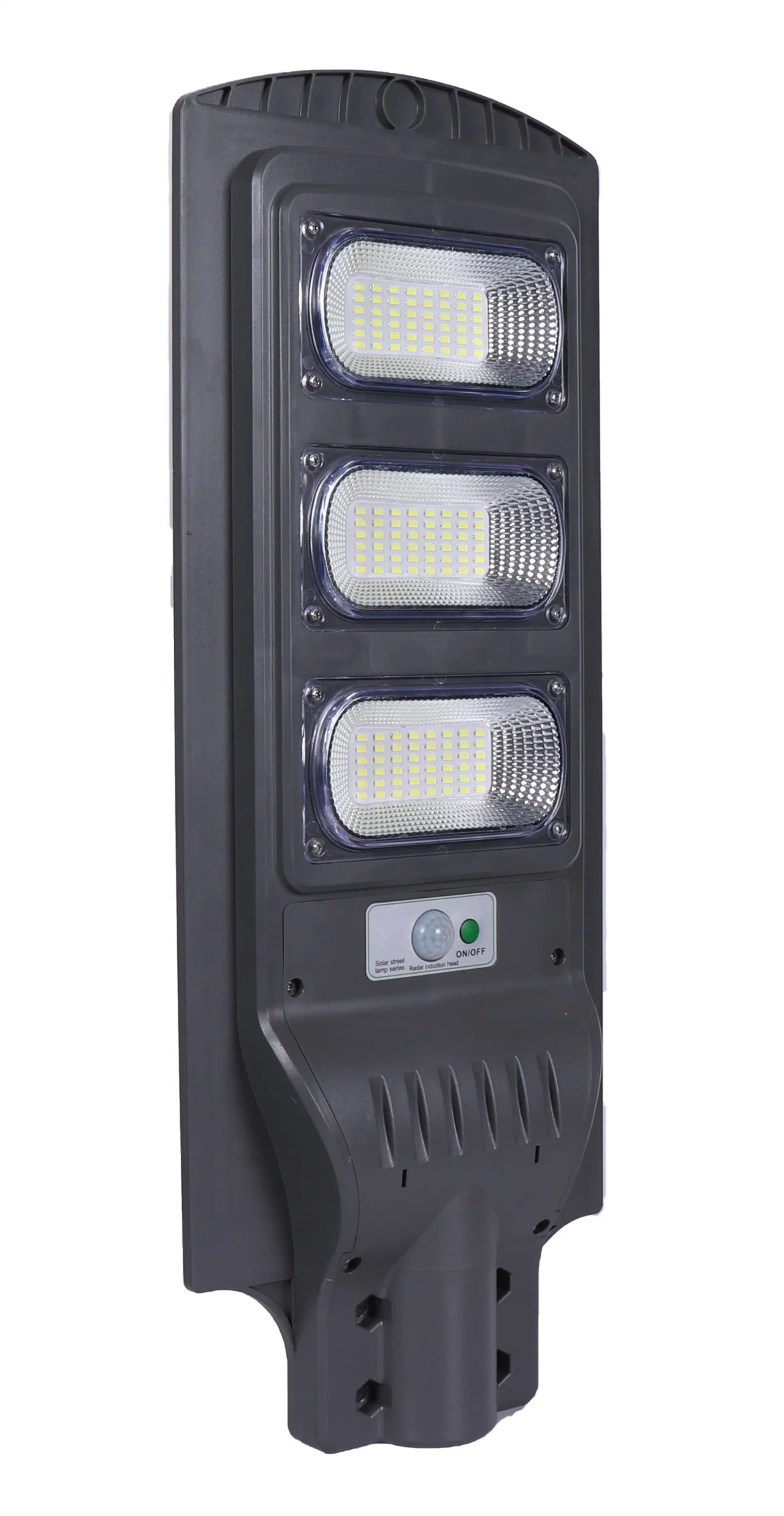 Buena ABS 30W 60W 90W 120W 150W Solar integrado exterior Luz de calle