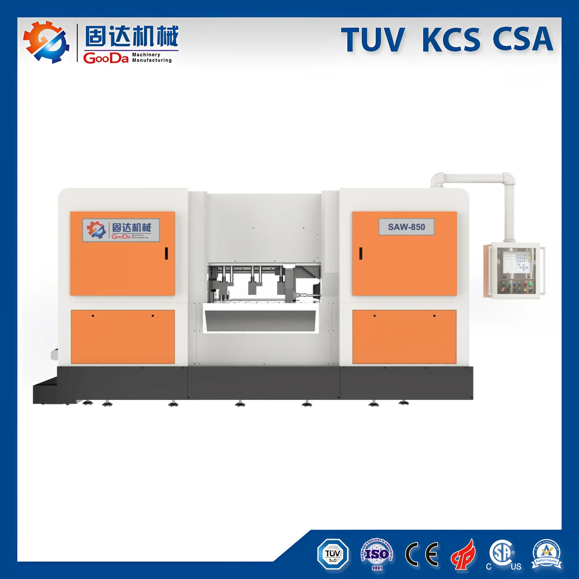 CNC Sawing Machine with Fast Cutting Speed and High Precision