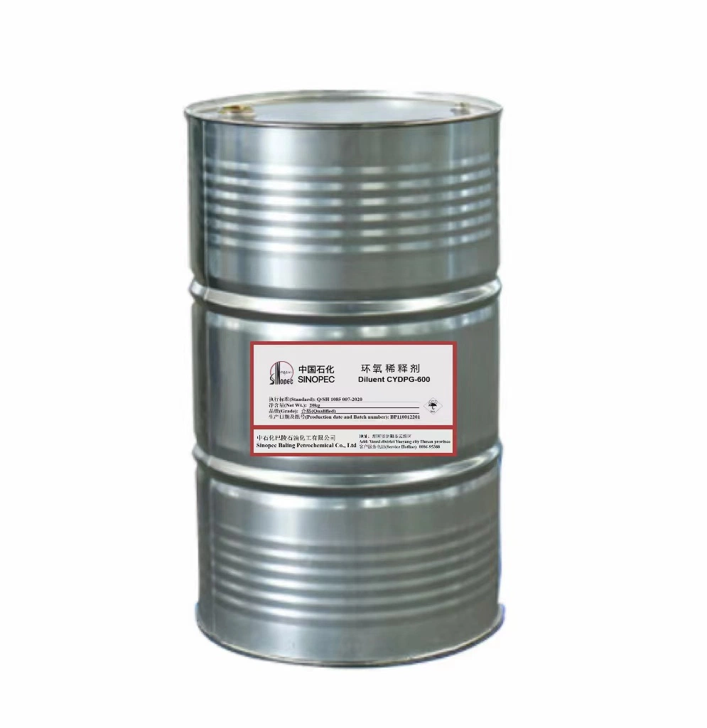 Sinopec resina Epoxy diluyente (Lauril Acolhol y Tetraldecanol Glycidol Ther) utilizado para el adhesivo