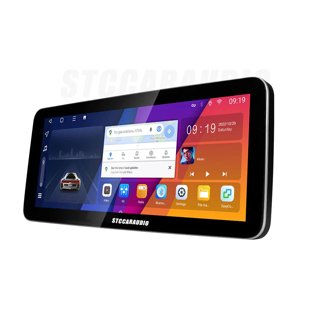 Stc TS10 Qled 12.3" coche de la pantalla de Android 4+64GB panorámica 360 Bens Clase S W220 2005 Radio de coche Auto Android