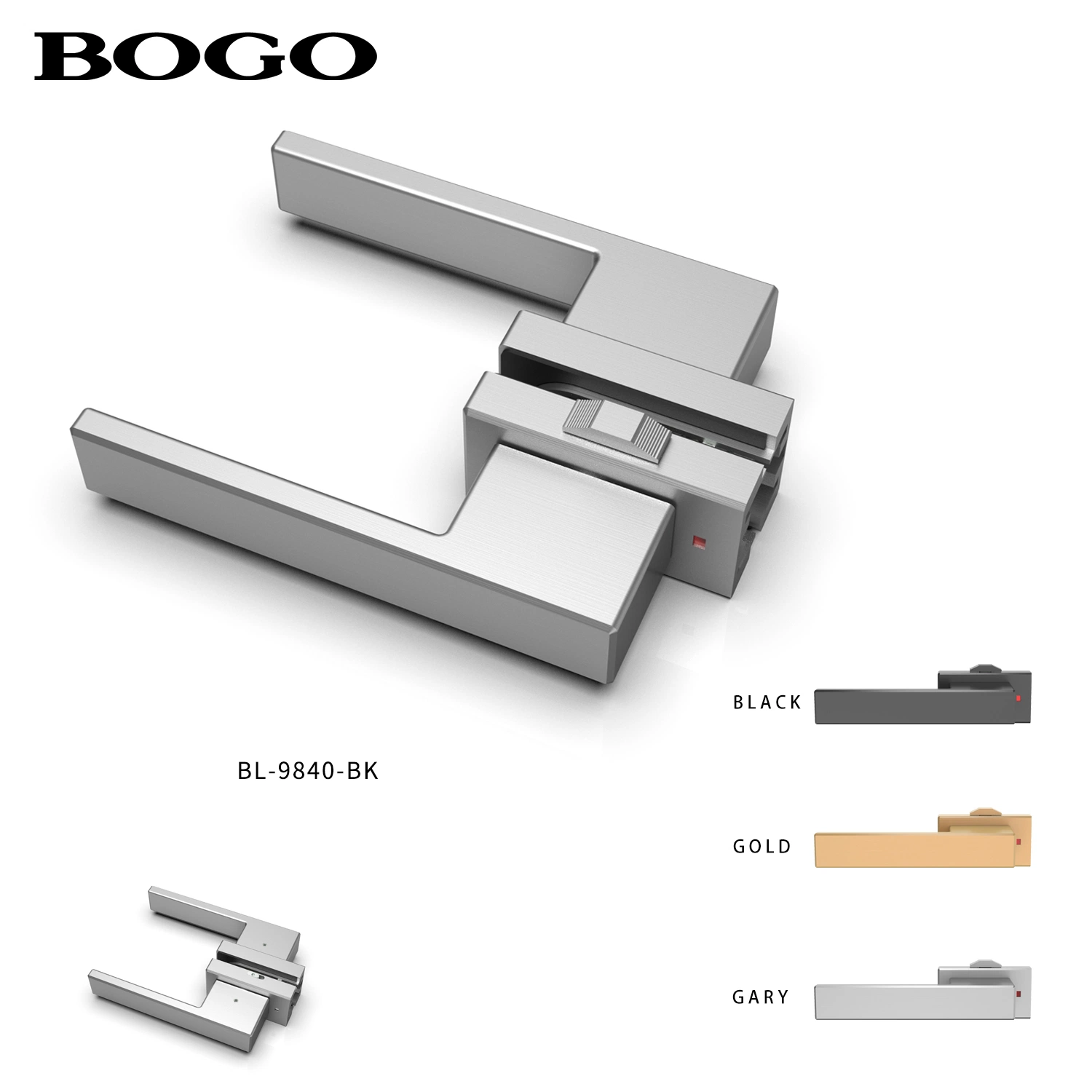 Zinc Alloy Material Door Handle Plate Lock Door Lock Set