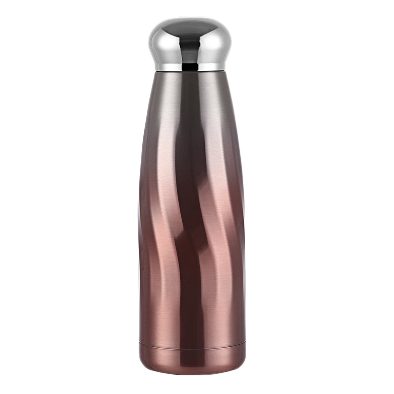 Atacado thermos Cola amoldada aço inoxidável parede dupla quente e Garrafa de água personalizada com isolamento de vácuo a frio