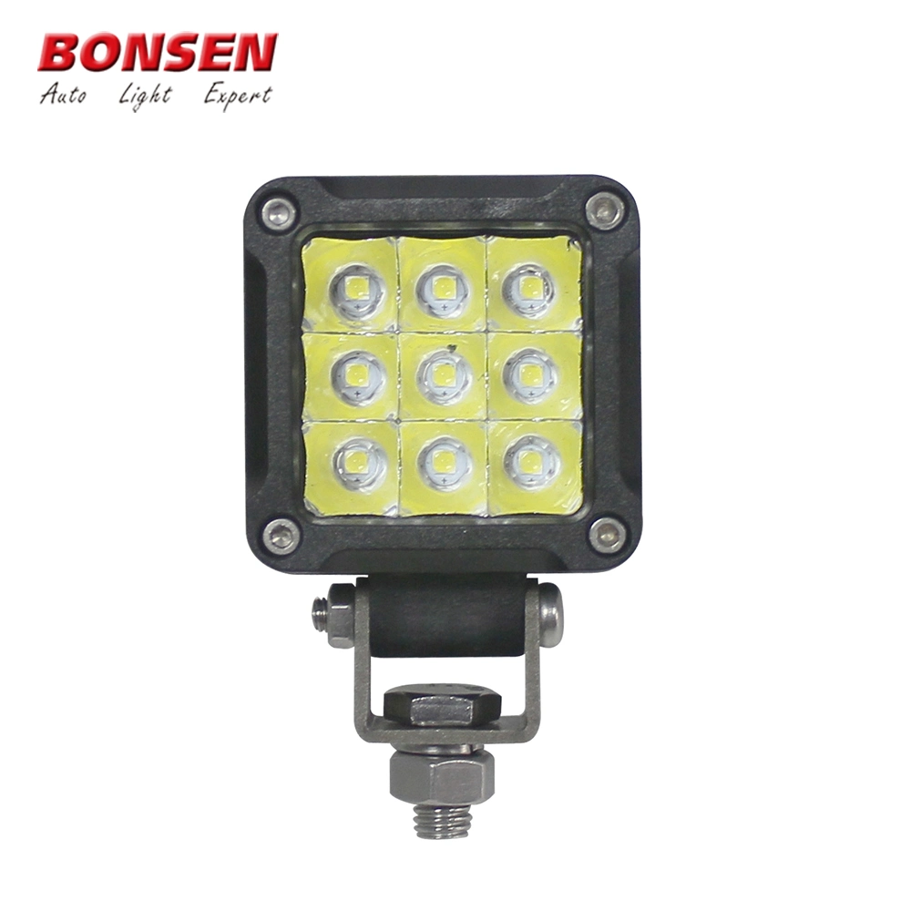 2 Inch 27W Mini LED Work Light with 9-32V Tail Light Fog Lights CREE LEDs - for Tractors Agricultural Machine ATV