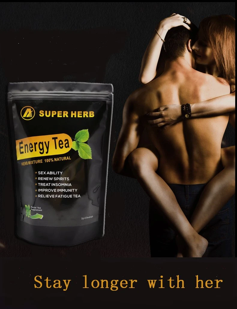 Chá herbal usado realçar homens &amp; rsquo; S Energy Health Energy Tea