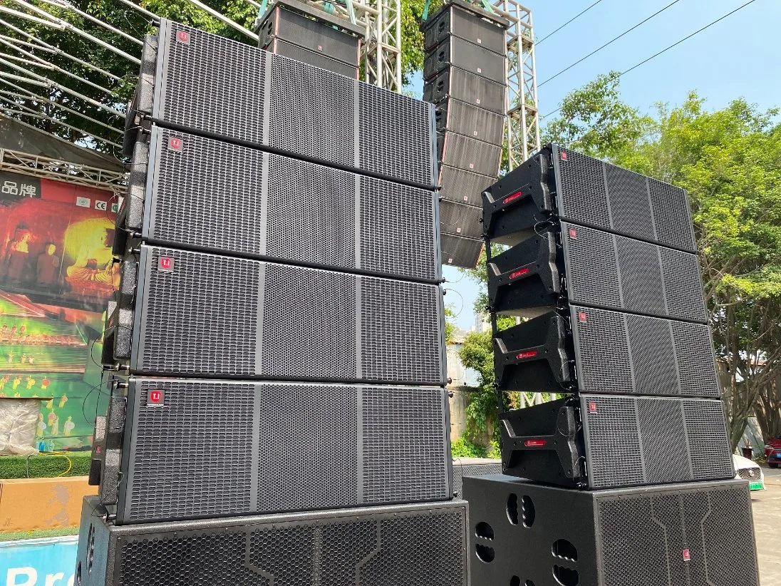 لعرض مباشر مع T. I Audio PRO Speaker/Sound System Line Array