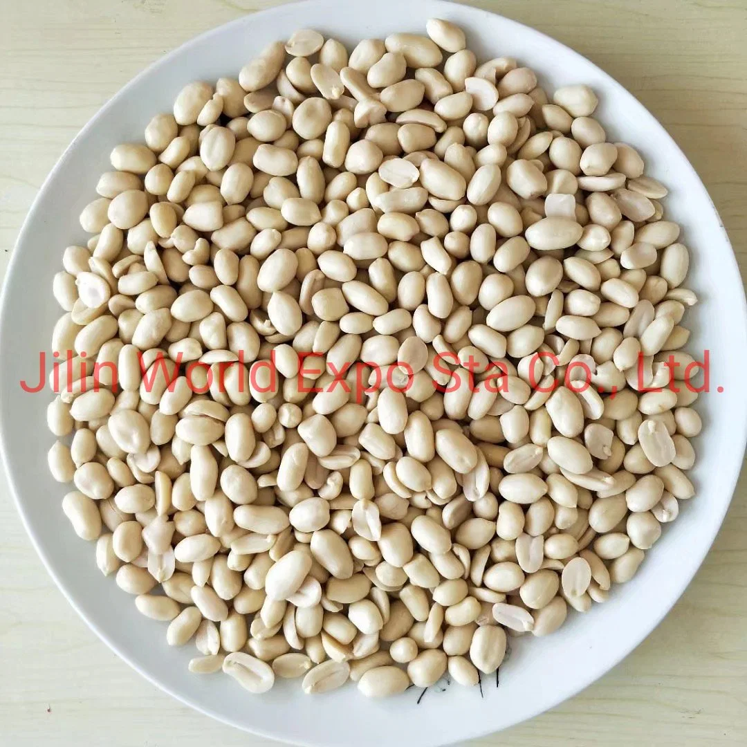 China Raw Blanched Peanut Kernels 36/41 for Food