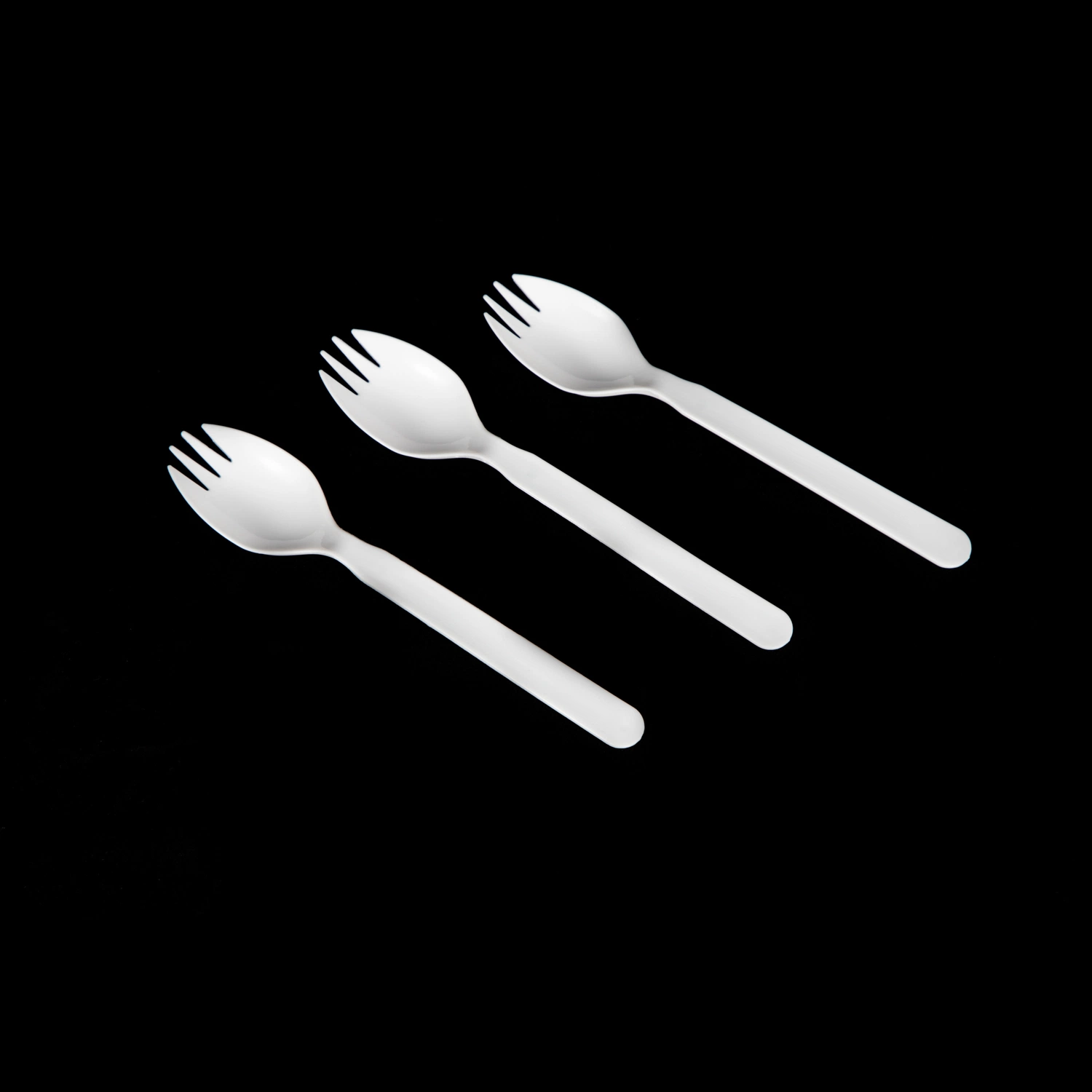 Biodegradable Disposable Tableware PLA Spoon Fork for Cake
