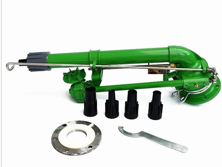 Metal Flange Big Water Irrigation Sprinkler Rain Gun Sprayer Gun for Dust Suppression