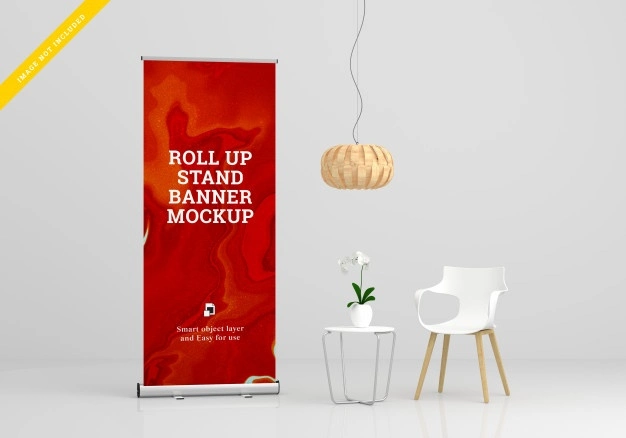 Portable Advertising Roll up Banner Stand for Advertising Banner Display Banner Display Stand