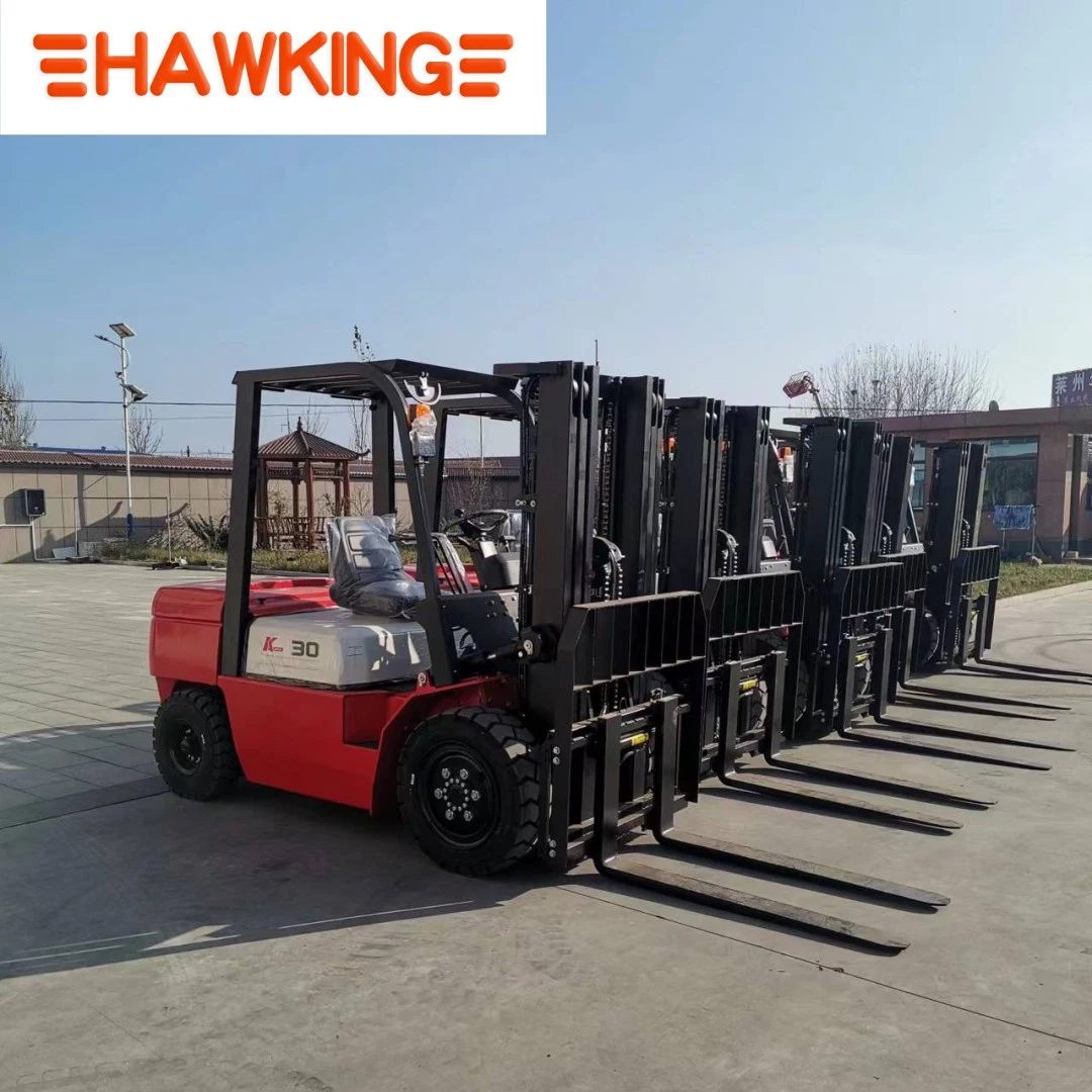 Forklift for Rent Xinchai Engine Air Inflation Tire Fork Sideshift Electric Forklift Truck